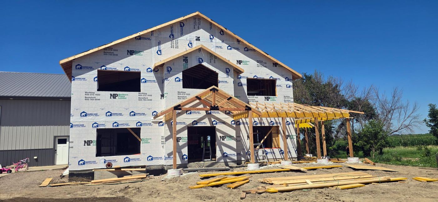 Custom Homes and shouses built by Hahn Custom Homes in South Dakota.