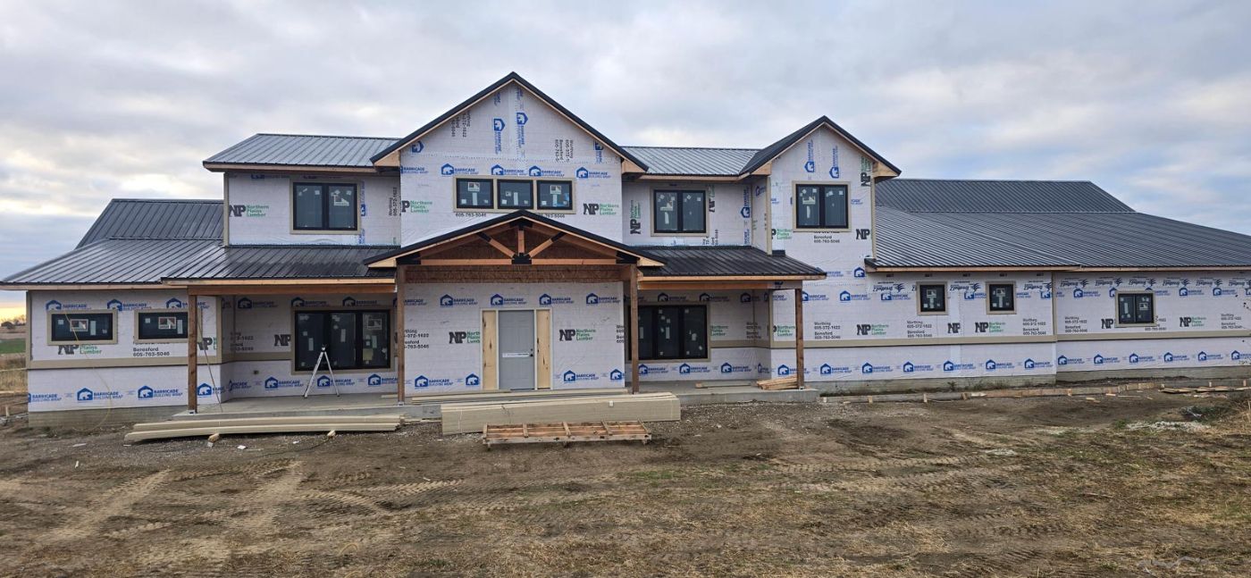 Custom Homes and shouses built by Hahn Custom Homes in South Dakota.